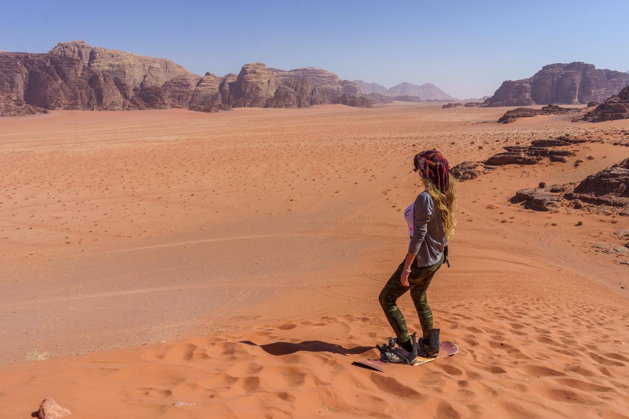 Wadi Rum Quiet Village Camp المظهر الخارجي الصورة