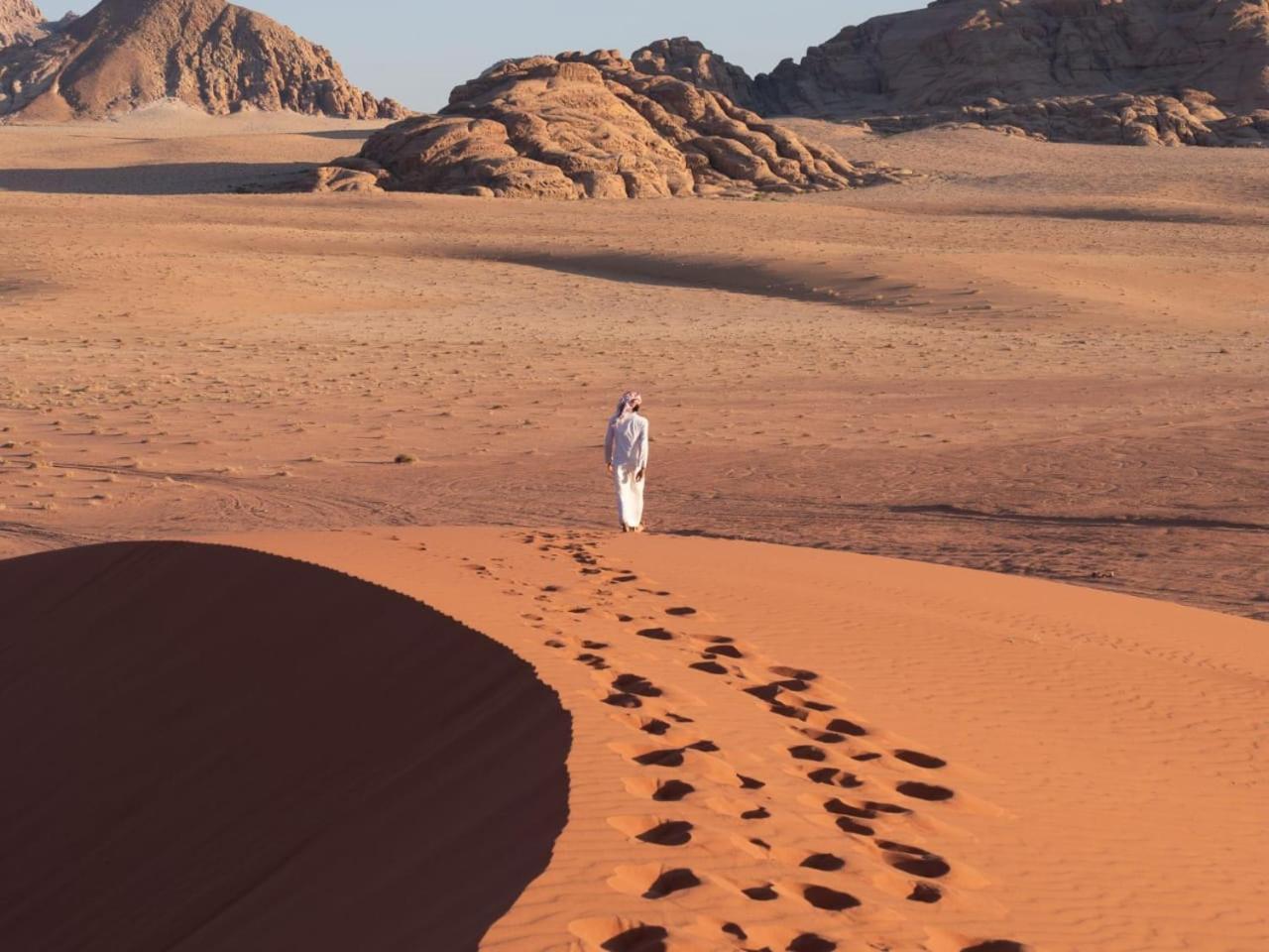 Wadi Rum Quiet Village Camp المظهر الخارجي الصورة